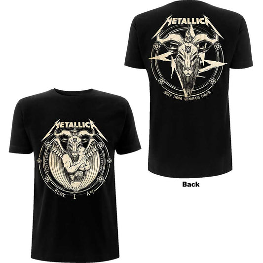 Metallica Unisex T-Shirt: Darkness Son (Back Print) T-Shirt