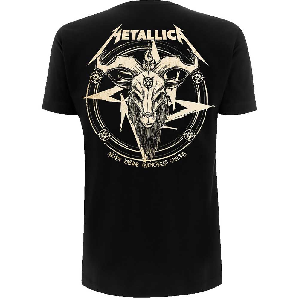 Metallica Unisex T-Shirt: Darkness Son (Back Print) T-Shirt