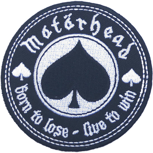 Motorhead Standard Patch: Born to Love, Live to Win Standaard patch