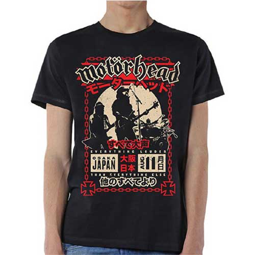 Motorhead Unisex T-Shirt: Loud in Osaka T-Shirt