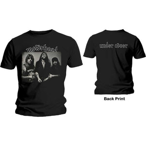 Motorhead Unisex T-Shirt: Under Cover (Back Print) T-Shirt