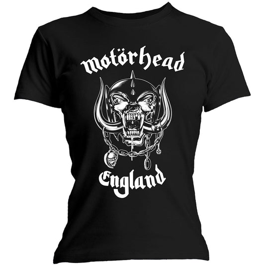 Motorhead Ladies T-Shirt: England T-Shirt