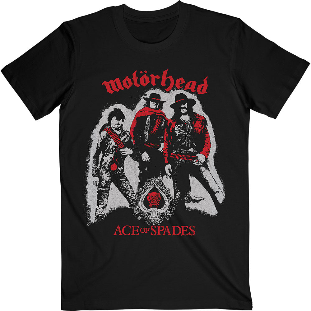 Motorhead Unisex T-Shirt: Ace of Spades Cowboys T-Shirt