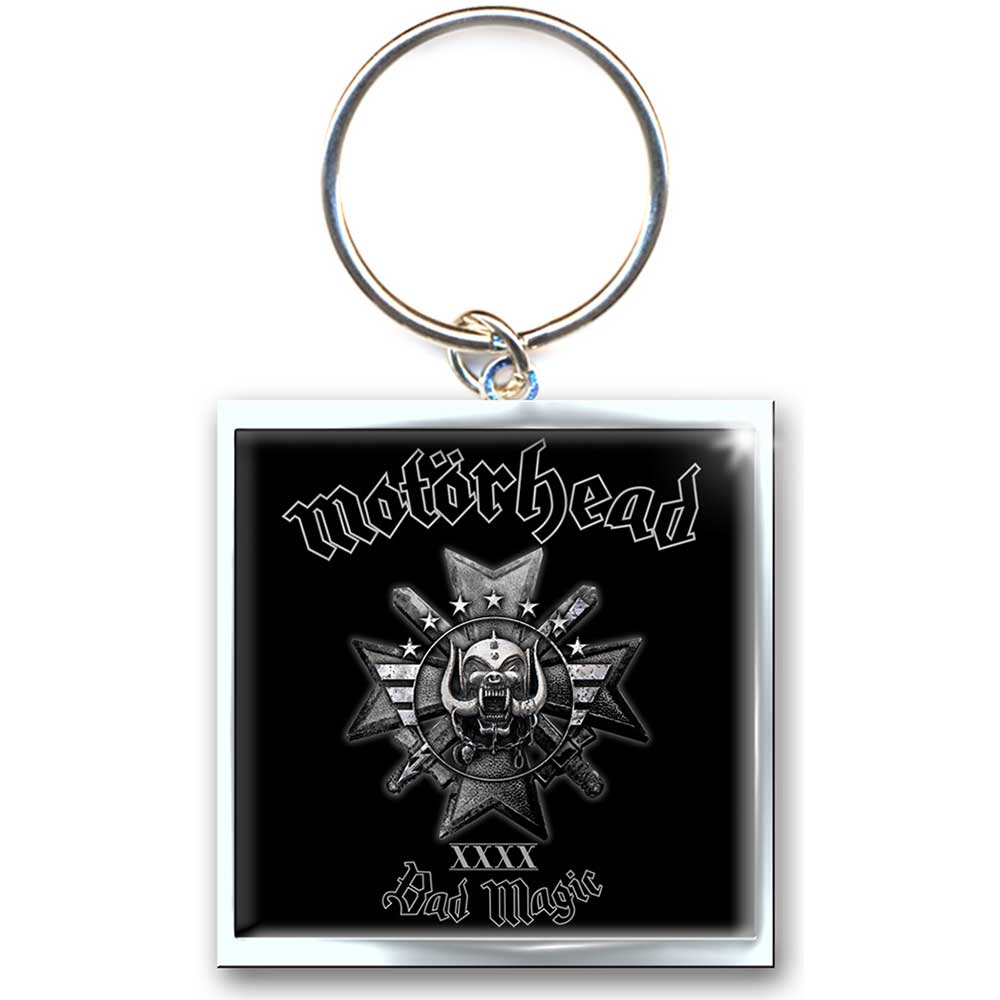 Motorhead Keychain: Bad Magic (Photo-print) Sleutelhanger
