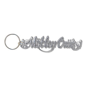 Motley Crue Keychain: Skull Logo (Die-cast Relief) Sleutelhanger