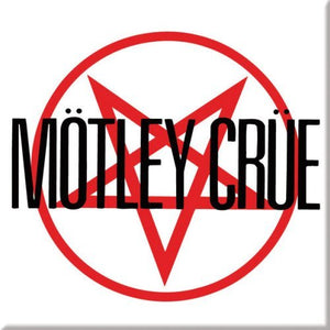 Motley Crue Fridge Magnet: Motley-Gram Koelkastmagneet