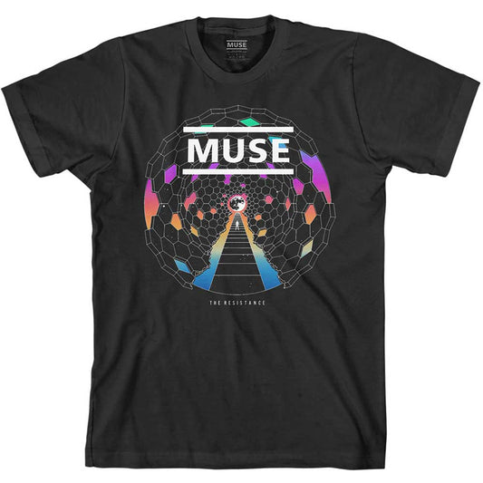 Muse Unisex T-Shirt: Resistance Moon T-Shirt