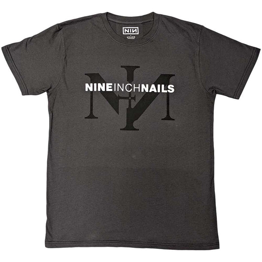 Nine Inch Nails Unisex T-Shirt: Icon & Logo T-Shirt