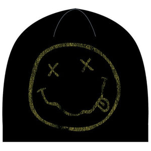 Nirvana Unisex Beanie Hat: Happy Face Muts