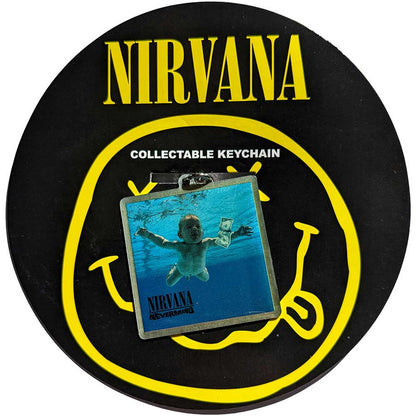 Nirvana Keychain: Nevermind Photo Print Sleutelhanger