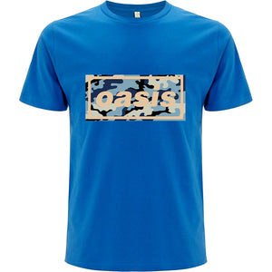 Oasis Unisex T-Shirt: Camo Logo T-Shirt