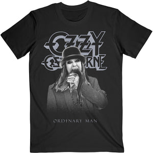 Ozzy Osbourne Unisex T-Shirt: Ordinary Man Snake Rayograph T-Shirt