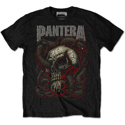 Pantera Unisex T-Shirt: Serpent Skull T-Shirt