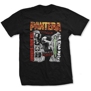 Pantera Unisex T-Shirt: 3 Albums T-Shirt