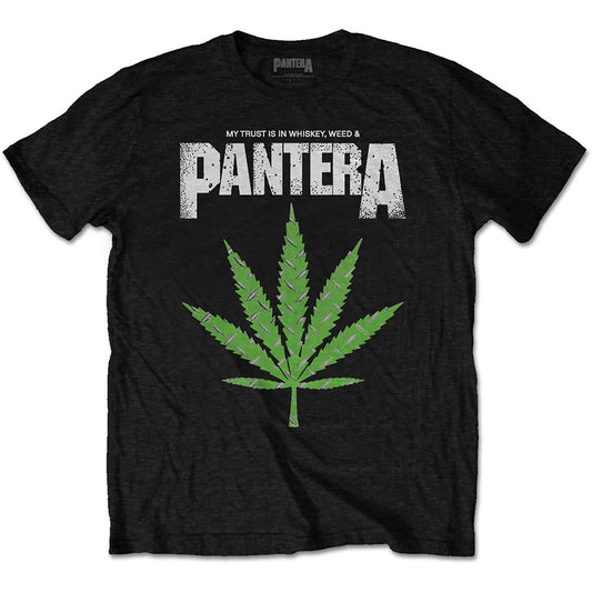 Pantera Unisex T-Shirt: Whiskey 'n Weed T-Shirt