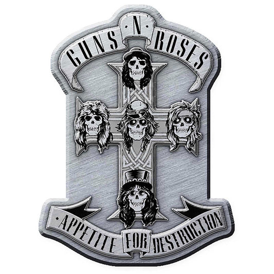 Guns N' Roses Pin Badge: Appetite (Enamel In-Fill) Speld