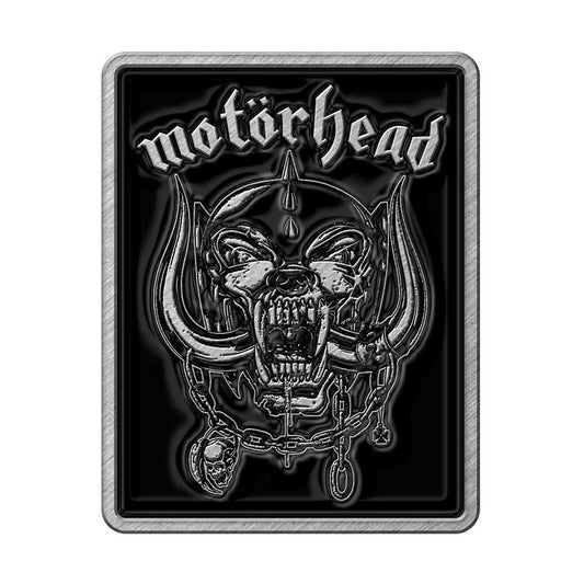 Motorhead Pin Badge: Logo & War Pig (Enamel In-Fill) Speld