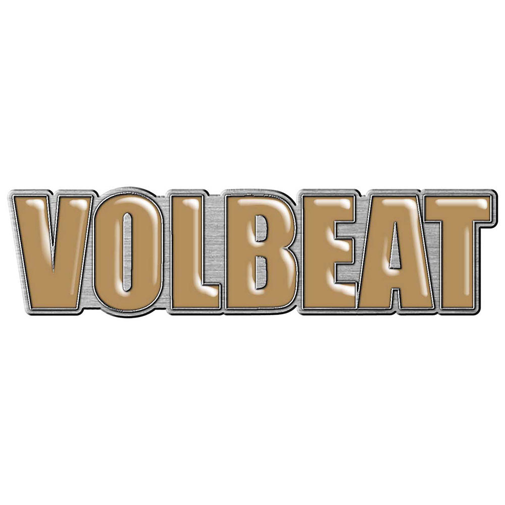 Volbeat Pin Badge: Logo (Enamel In-Fill) Speld