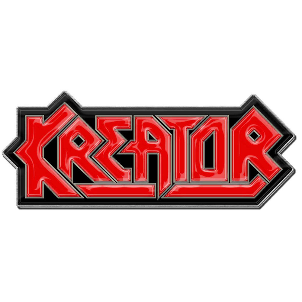 Kreator Pin Badge: Logo (Enamel In-Fill) Speld