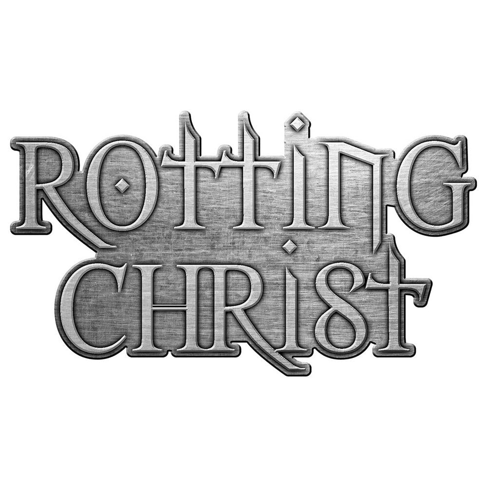 Rotting Christ Pin Badge: Logo (Die-Cast Relief) Speld