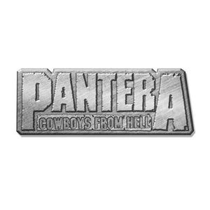 Pantera Pin Badge: Cowboys From Hell (Die-Cast Relief) Speld