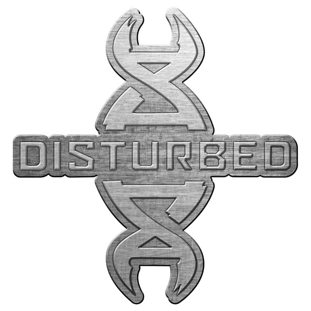 Disturbed Pin Badge: Reddna (Die-Cast Relief) Speld