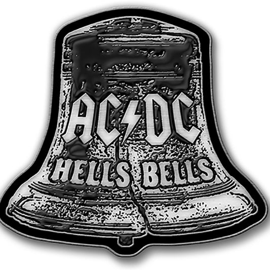 AC/DC Pin Badge: Hells Bells (Enamel In-Fill) Speld