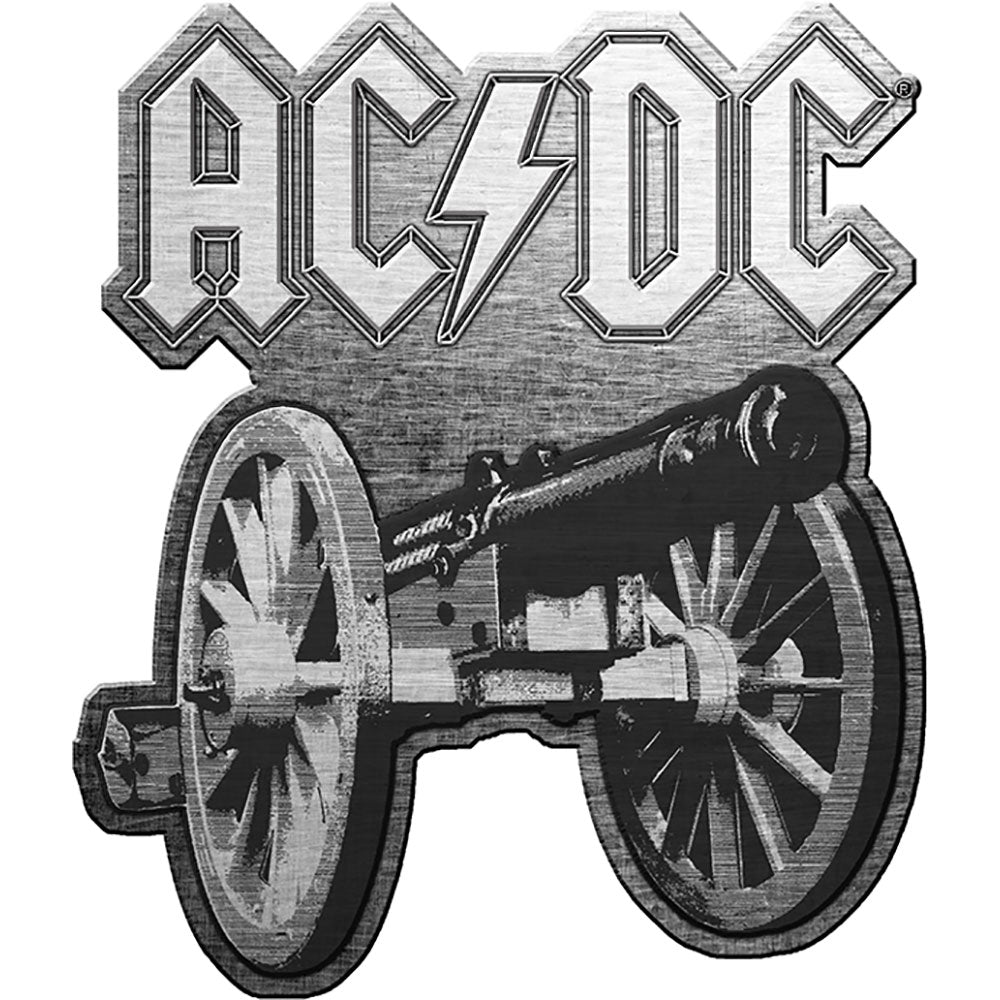 AC/DC Pin Badge: For Those About To Rock (Die-Cast Relief) Speld