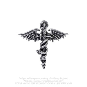 Motley Crue Pin Badge: Dr Feelgood Speld