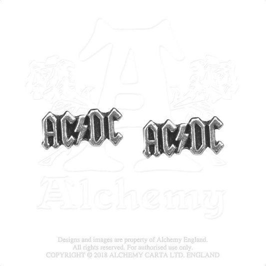 AC/DC Stud Earrings: Logo Stud oorbellen