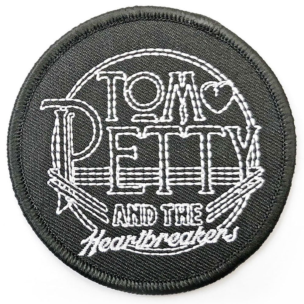 Tom Petty & The Heartbreakers Standard Patch: Circle Logo Standaard patch