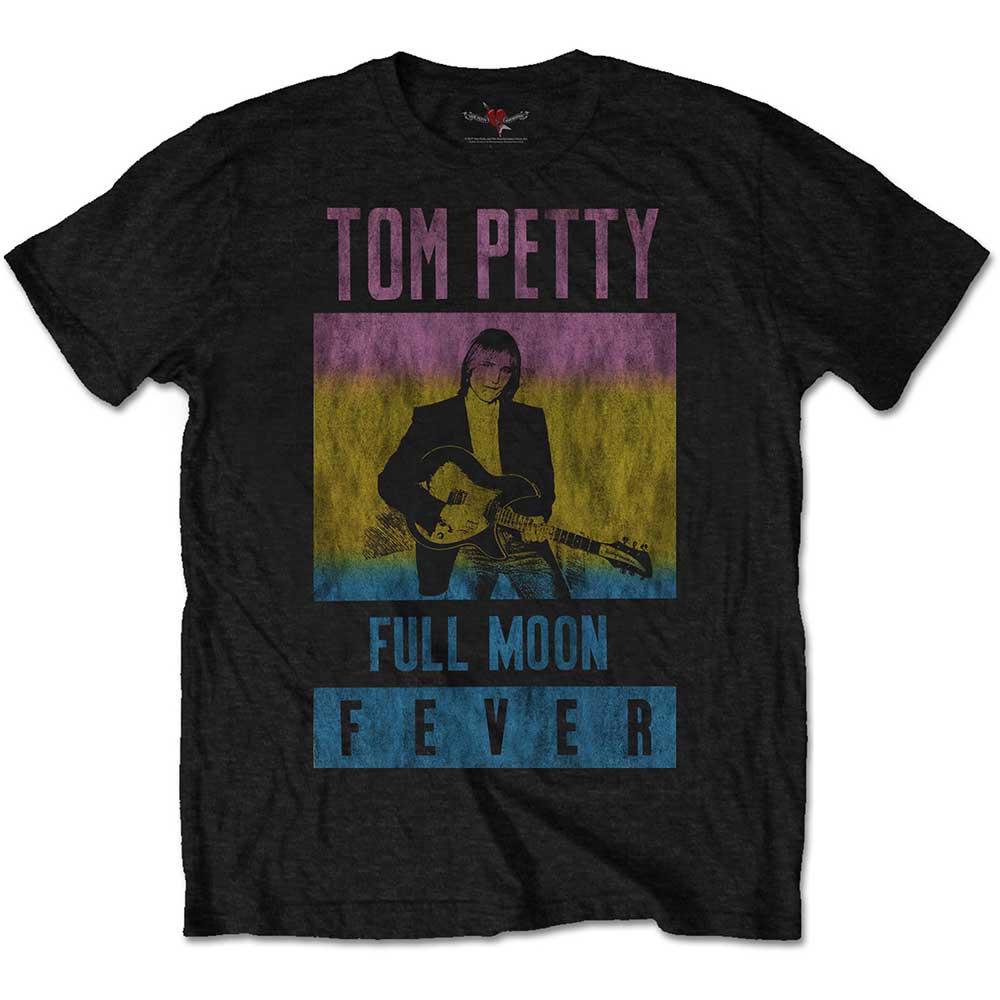 Tom Petty & The Heartbreakers Unisex T-Shirt: Full Moon Fever T-Shirt