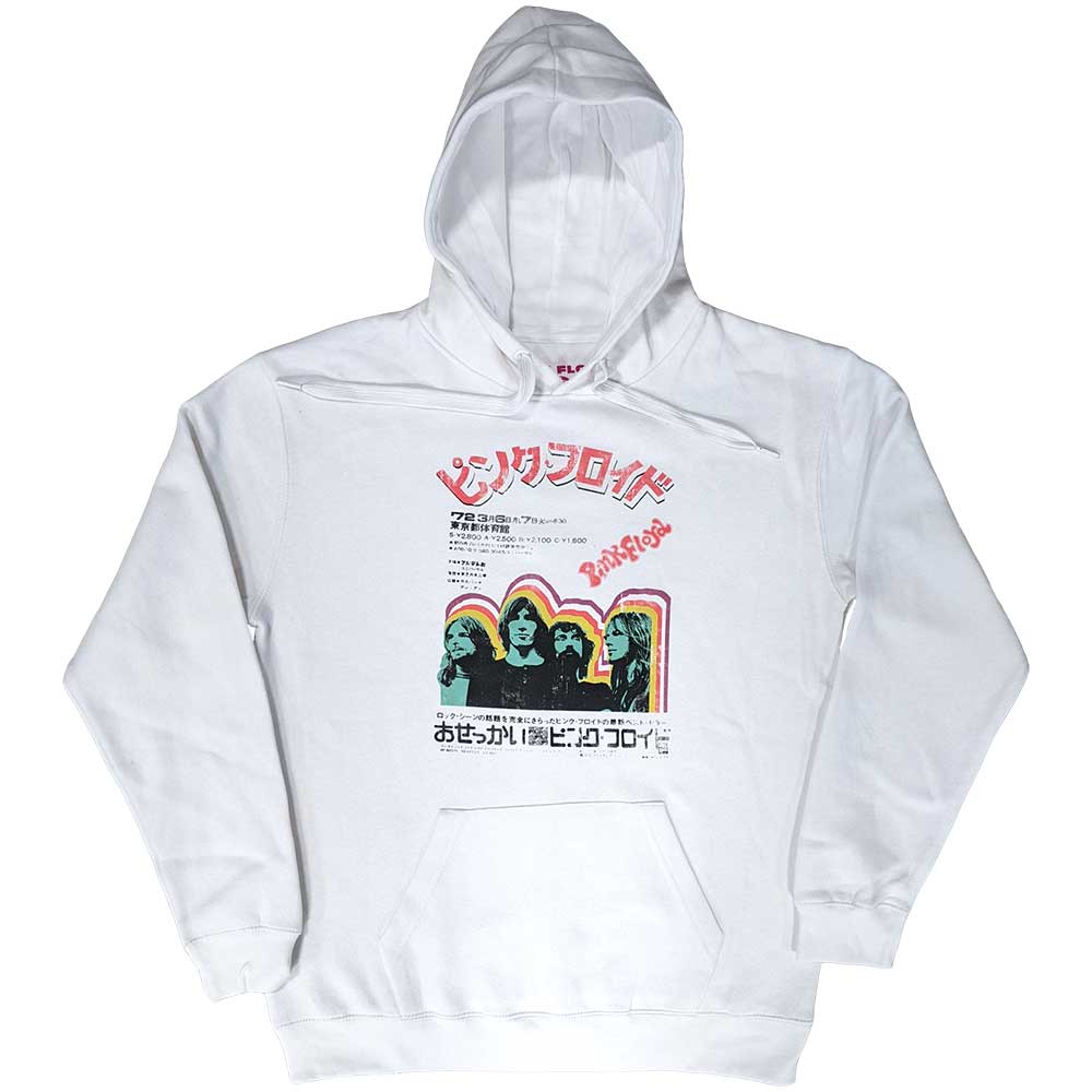 Pink Floyd Unisex Pullover Hoodie: Japanese Poster Trui met capuchon