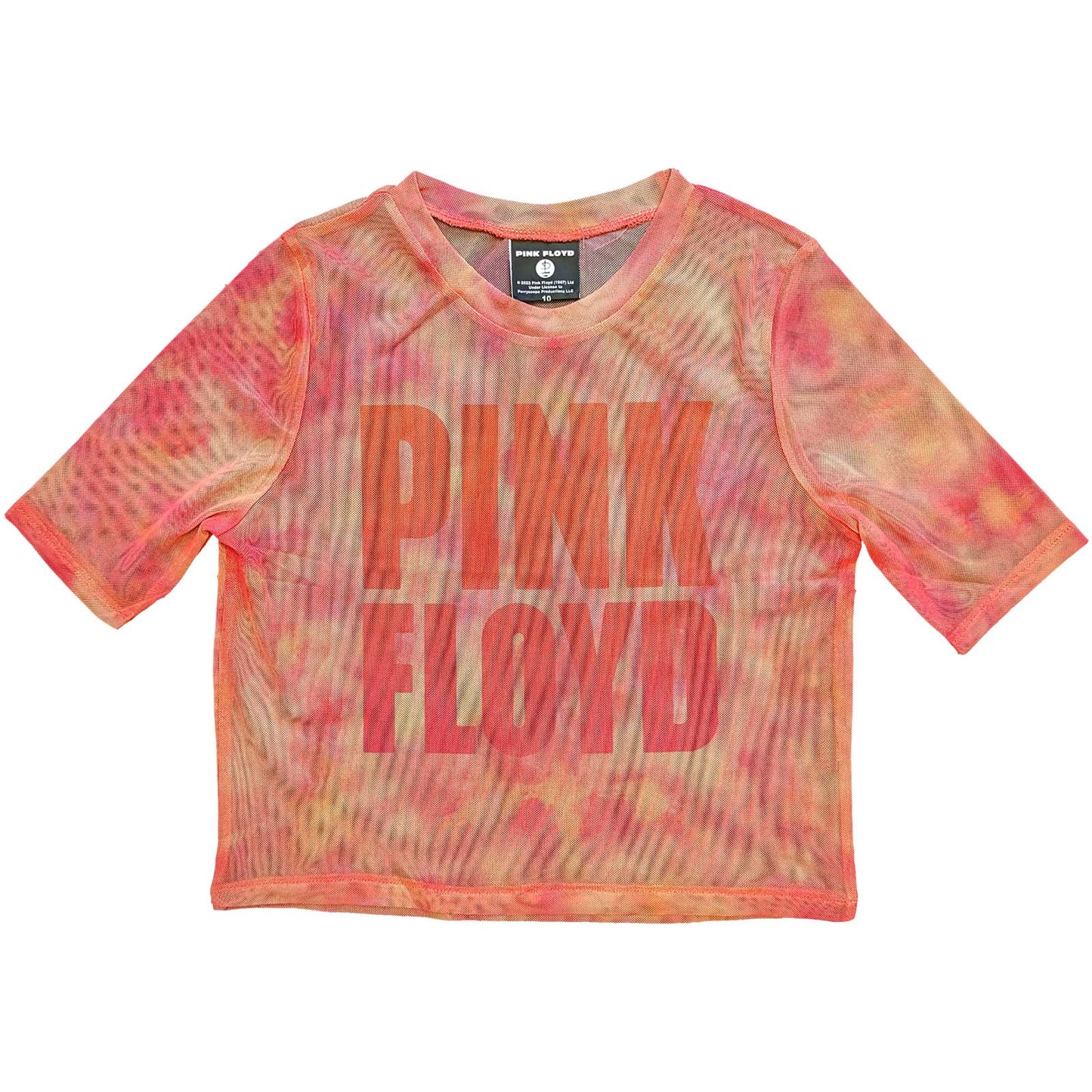 Een foto van een Crop Top van Pink Floyd.