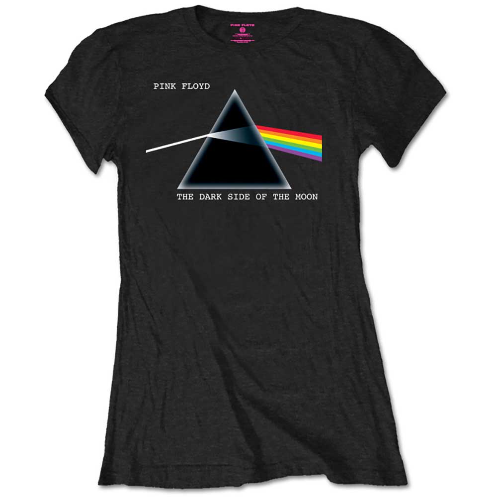 Pink Floyd Ladies T-Shirt: Dark Side of the Moon (Retail Pack) T-Shirt