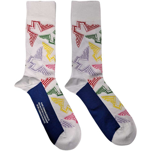 Paul McCartney Unisex Ankle Socks: Wings Logos (UK Size 7 - 11) Enkelsokken