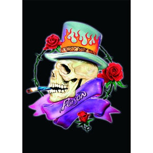 Poison Postcard: Skull (Standard) Postkaart