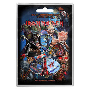 Iron Maiden Plectrum Pack: Later Albums Set plectrums