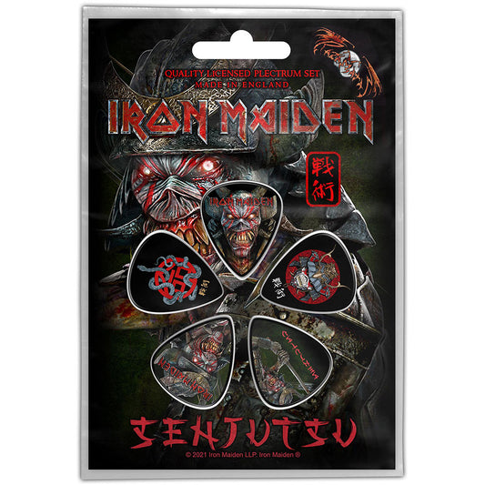 Iron Maiden Plectrum Pack: Senjutsu Set plectrums