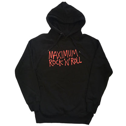 Primal Scream Unisex Pullover Hoodie: Maximum RnR (Back Print) (Ex-Tour) Trui met capuchon