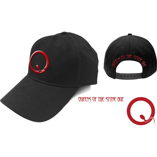 Queens Of The Stone Age Unisex Baseball Cap: Q Logo Baseballpet