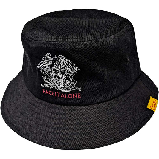 Queen Unisex Bucket Hat: Face it Alone (Small/Medium) Emmerhoed
