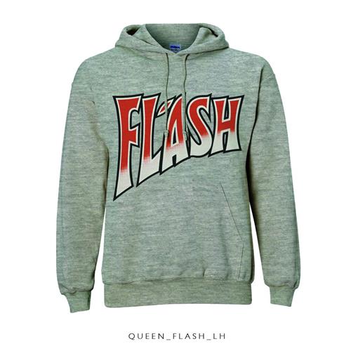 Queen Unisex Pullover Hoodie: Flash Trui met capuchon