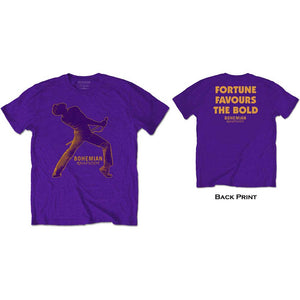 Queen Unisex T-Shirt: Fortune (Back Print) T-Shirt