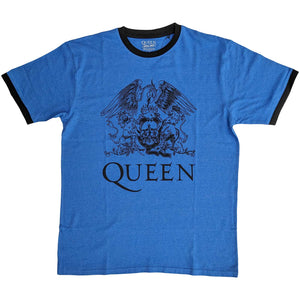 Een foto van een Ringer T-Shirt van Queen.