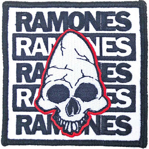 Ramones Standard Patch: Pinhead Standaard patch