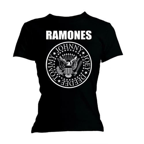 Ramones Ladies T-Shirt: Seal (Skinny Fit) T-Shirt