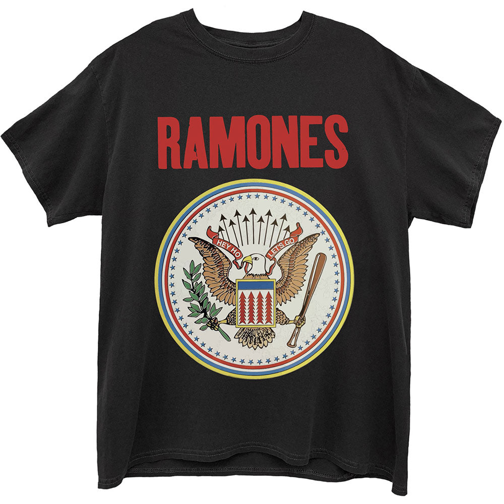 Ramones Unisex T-Shirt: Full Colour Seal T-Shirt