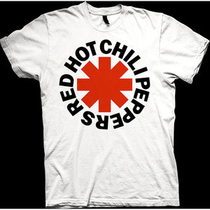 Red Hot Chili Peppers Unisex T-Shirt: Red Asterisk T-Shirt