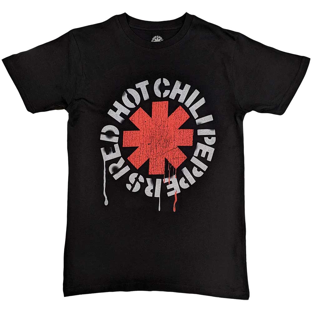 Red Hot Chili Peppers Unisex T-Shirt: Stencil T-Shirt